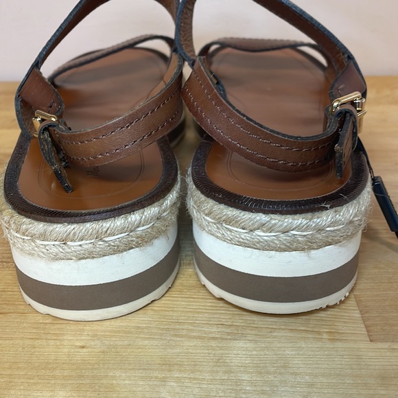 Massimo Dutti leather sandals size 10 - Picture 6 of 16